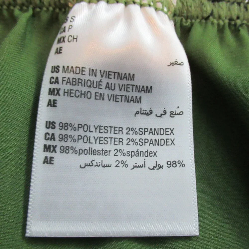 INC Men's 1-Pack Boxer Shorts Underwear, Olive Green, Small